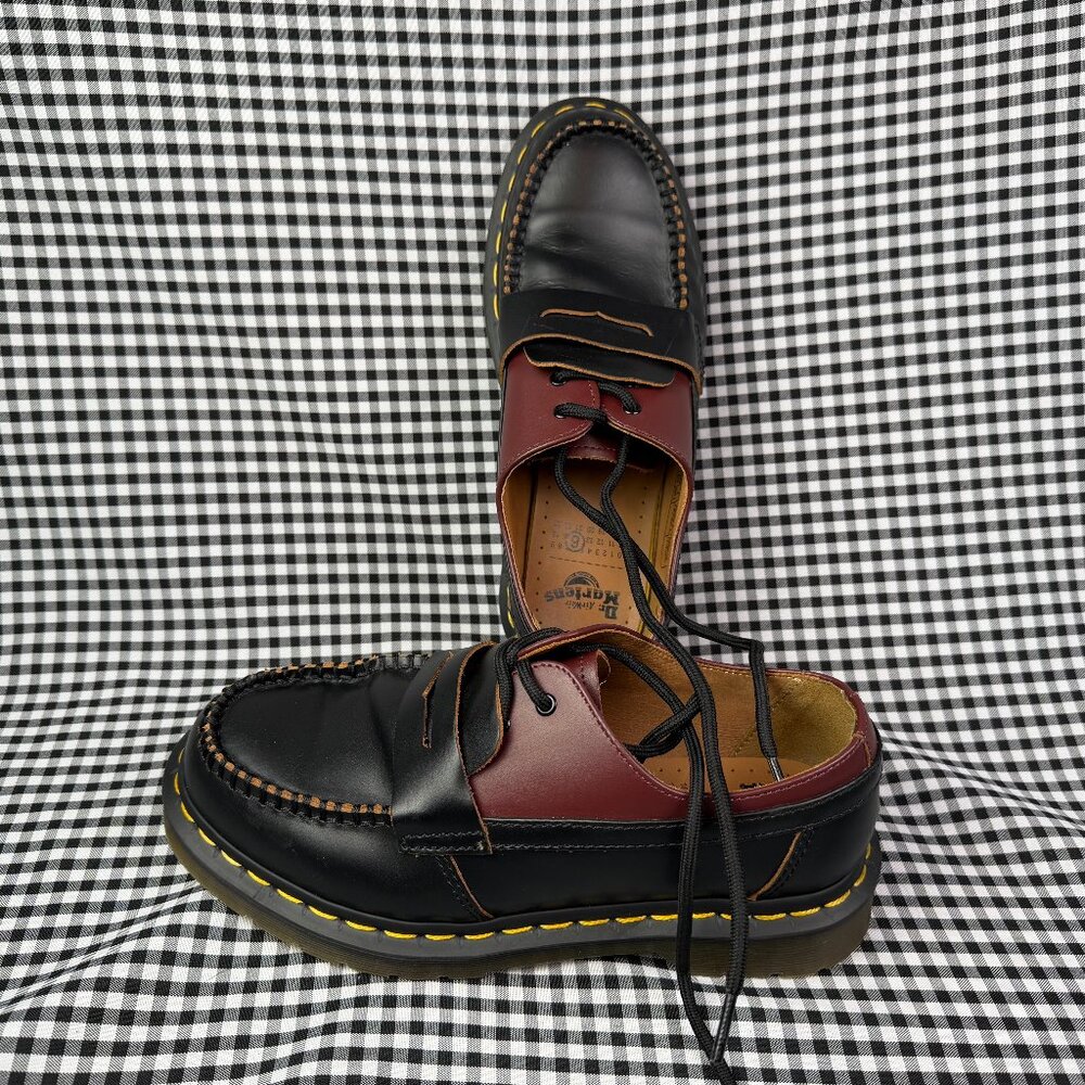 Dr. Martens x MM6 Maison Margiela 1461 Penton Mash-Up Leather Loafers Women's 7
